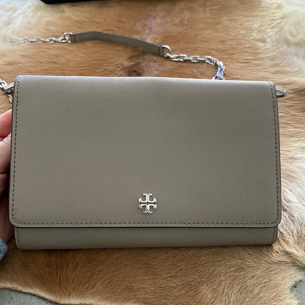 Grey Tory Burch Crossbody